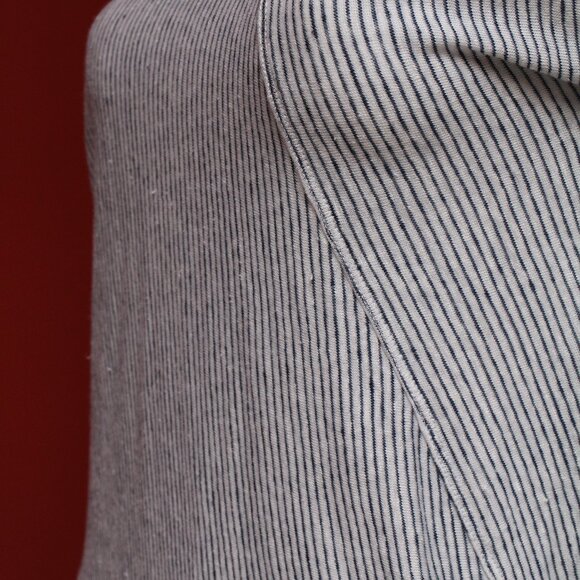 Sigrid Olsen Striped Linen Shirt - Picture 4 of 8